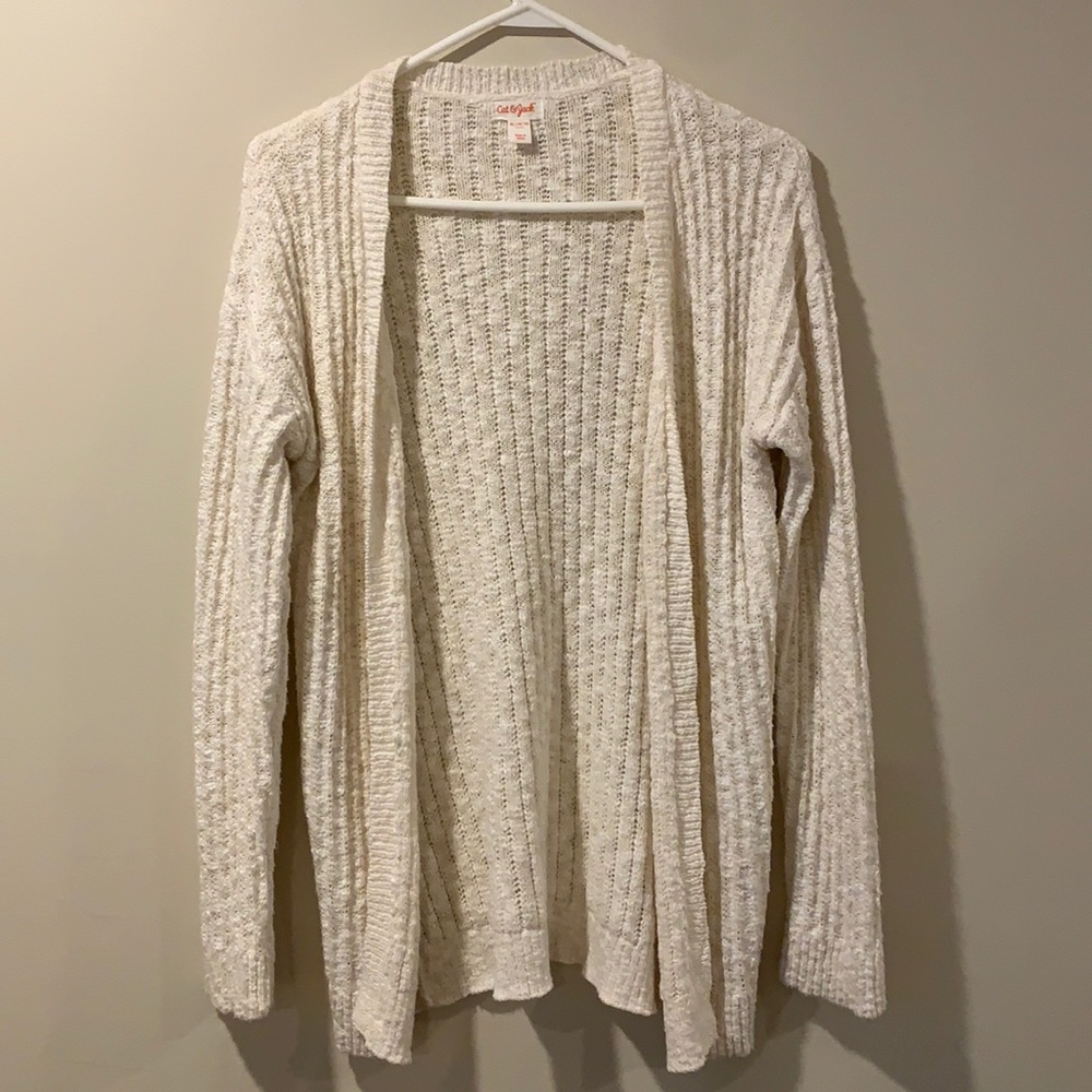 Cat & Jack Girls long cardigan sweater